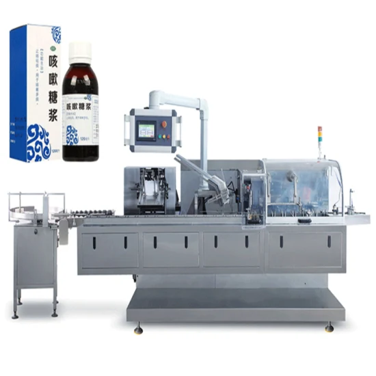 Automatic Oral Liquid Bottle Box Packing /Cartoning Equipment