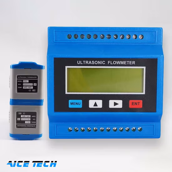 Compact Wall Mounter Ultrasonic Clamp on Liquid Flow Meter
